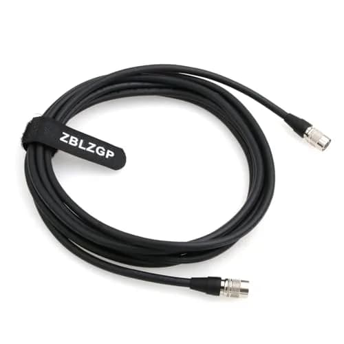 ZBLZGP Hirose 6-Pin Female to Female Cable 3m (10ft) | Industrial Basler CCD Camera Data Transfer thumbnail 4