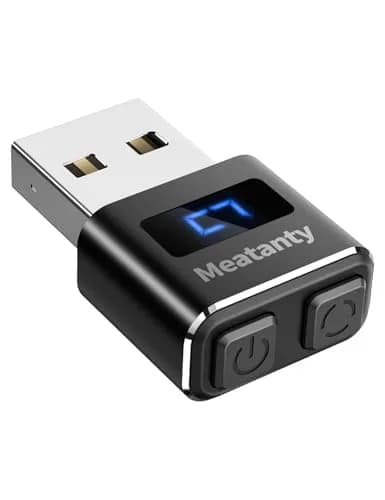 Meatanty Metal Tiny Mouse Jiggler USB Mouse Mover with LED Screen & Mode Buttons | Keeps Computer Awake thumbnail 1