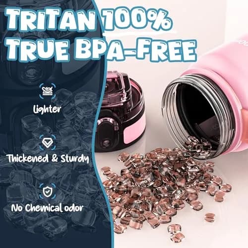 OLDLEY Kids Water Bottle for School 17 oz | BPA-Free Leak-proof Durable Tritan Plastic thumbnail 10
