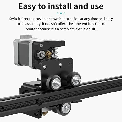 Creality Ender 3 Direct Drive Upgrade Kit | Supports Flexible TPU Filament, 24V Aluminum Hotend (2.9X3.7X4.9inch, 0.8lb) thumbnail 5