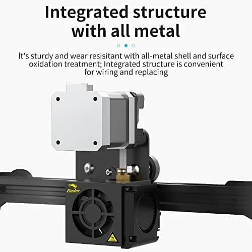 Creality Ender 3 Direct Drive Upgrade Kit | Supports Flexible TPU Filament, 24V Aluminum Hotend (2.9X3.7X4.9inch, 0.8lb) thumbnail 3