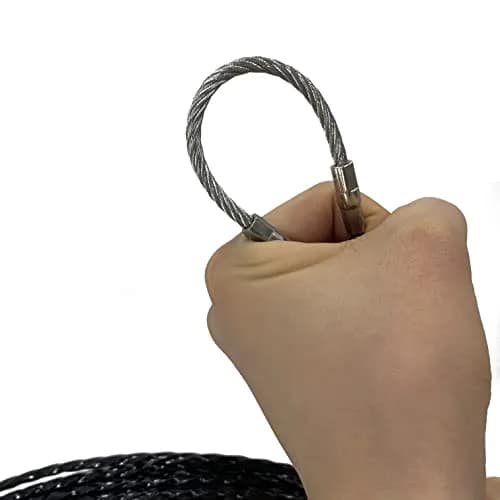 VGongTech 100ft Fish Tape Cable Puller Kit 30m (100ft) | Non-Conductive PET for Electrical Wiring thumbnail 3