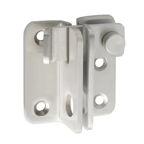 Alise Flip Latch Gate Latch, Heavy Duty Stainless Steel Door Lock for Barn Wood Fence Sliding Doors, Brushed Nickel (2.45 in Length) thumbnail 1