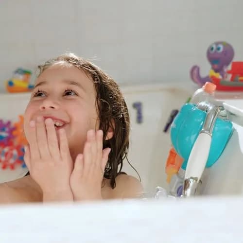 Nuby Wacky Waterworks Pipes Bath Toy - Baby Bathtub Toy with Interactive Features for Cognitive Development thumbnail 6