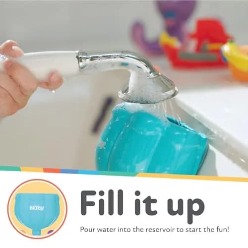 Nuby Wacky Waterworks Pipes Bath Toy - Baby Bathtub Toy with Interactive Features for Cognitive Development thumbnail 3