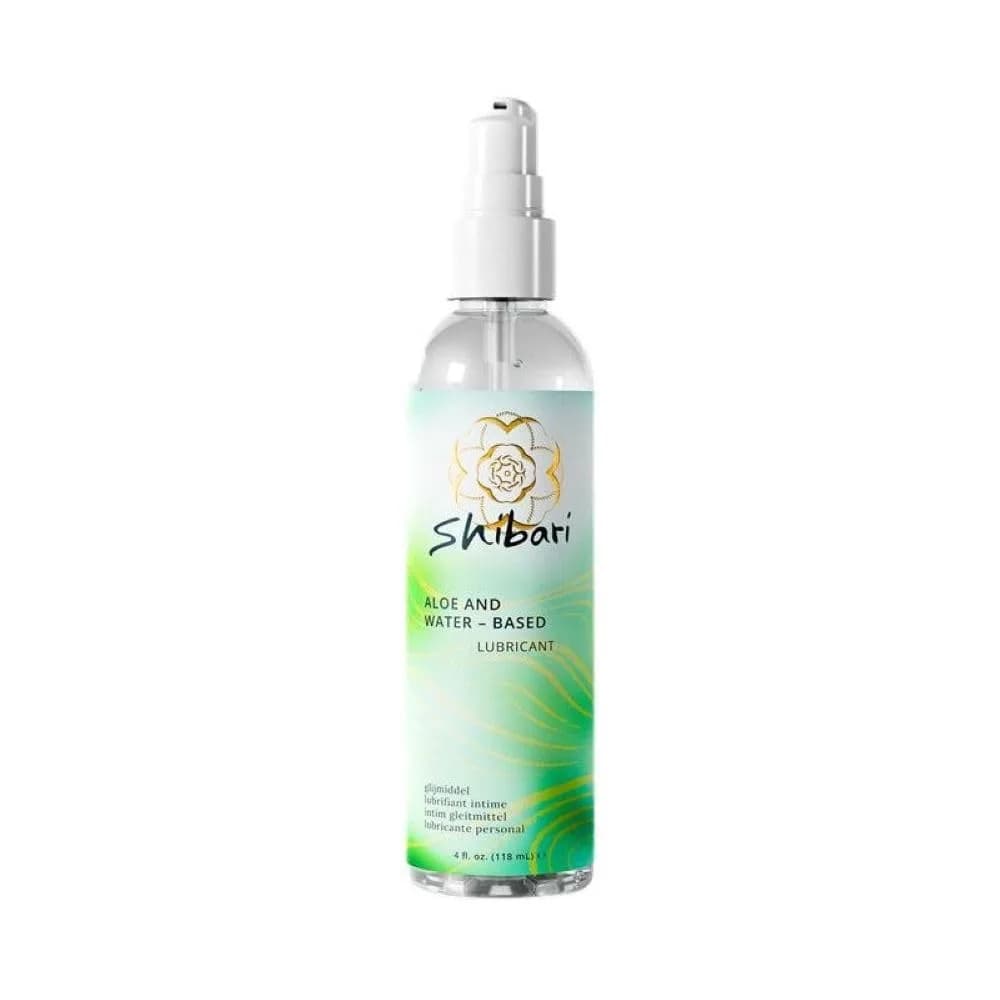 Shibari Water-Based Personal Lubricant 237ml (8 Fl Oz) | pH-Balanced Intimate Lube for Women & Couples — Clear