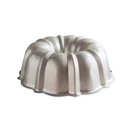 Nordic Ware Formed Treat Bundt Pan 12 Cup 2.84 L (12 Cup) Silver | Bakes Picture-Perfect Cakes With Ease thumbnail 1