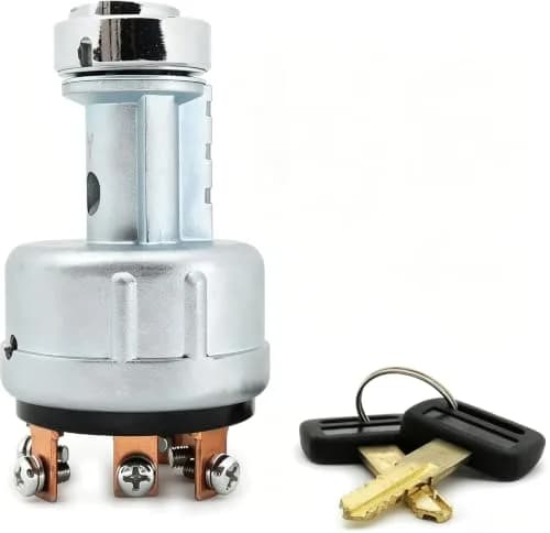 HiSport Ignition Starter Key Switch 12V (4-Pin, Screw Terminal) | Replaces Komatsu 22B-06-11910 thumbnail 5