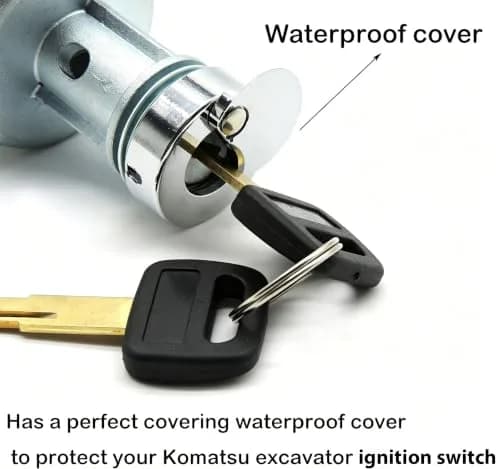 HiSport Ignition Starter Key Switch 12V (4-Pin, Screw Terminal) | Replaces Komatsu 22B-06-11910 thumbnail 2