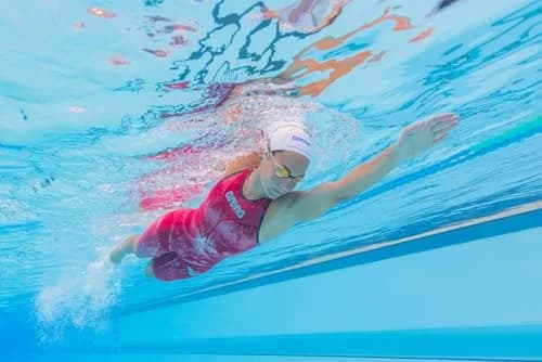 ARENA Aquaforce Wave Silicone Racing Swim Cap Large | FINA-Approved Hydrodynamic Performance thumbnail 5
