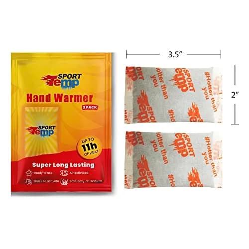 Sport Temp Hand Warmers (45 Pairs / 90 Count) — Up to 11 Hours Heat | Air Activated, Odorless, TSA Compliant thumbnail 2
