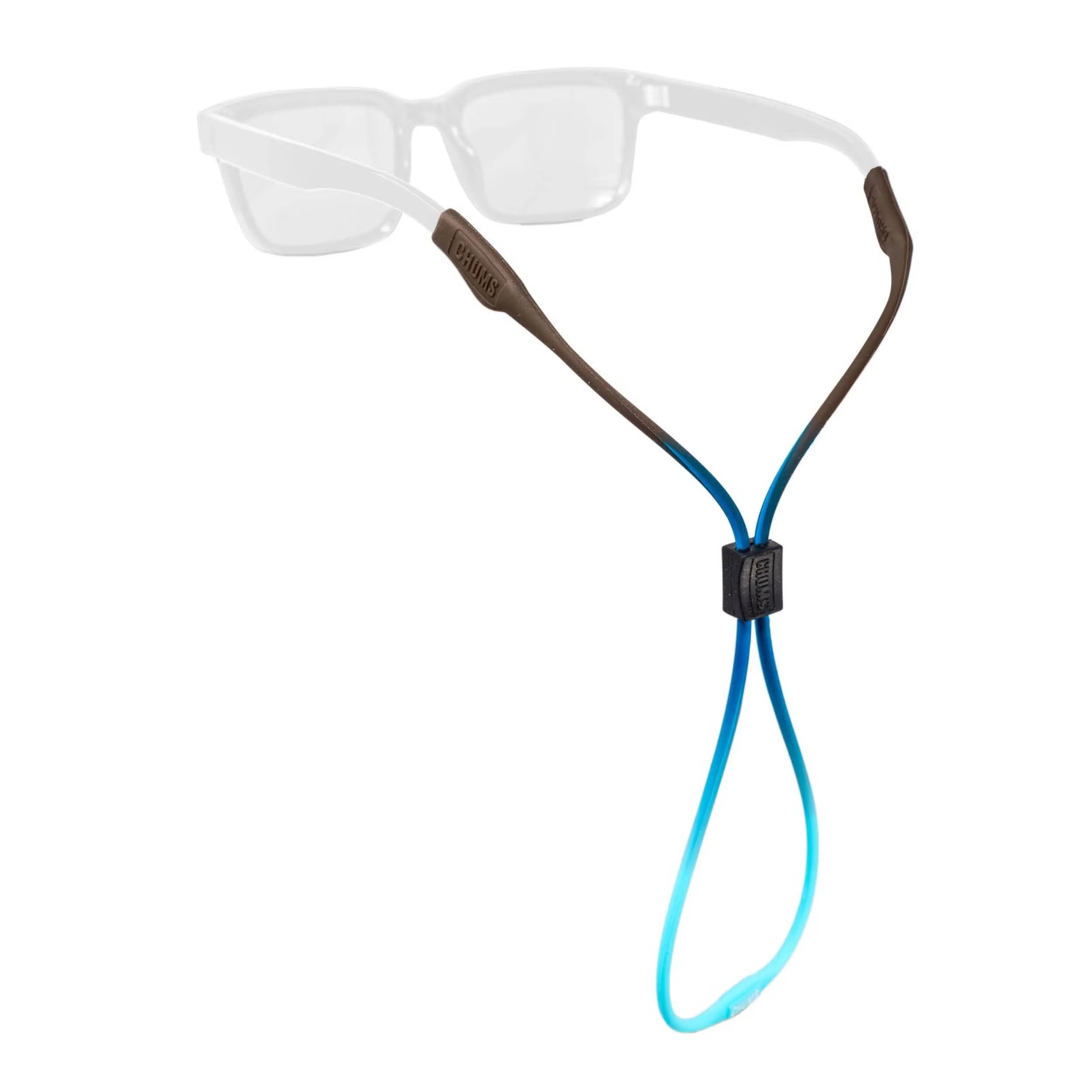 Chums Slim Retainer - Adjustable Silicone Eyewear Keeper - 19" Low Profile Safety & Sports Eyewear Strap