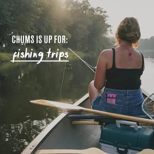Chums Slim Retainer - Adjustable Silicone Eyewear Keeper | Low Profile, Durable & Water-Resistant (Black/Smoke) thumbnail 5