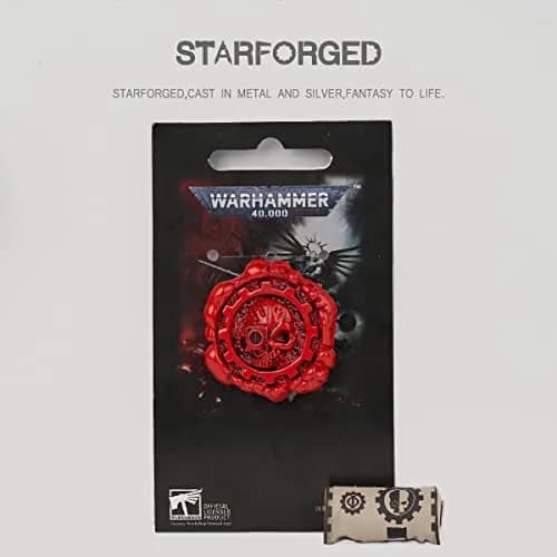 Starforged Cog Mechannicus Purity Seal | Warhammer 40K Adeptus Mechanicus Accessory thumbnail 4