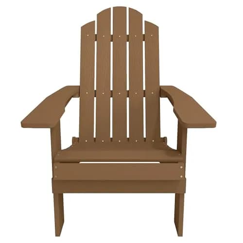 MXIMU Folding Adirondack Chair for Outdoor | Easy Assembly & Comfortable Design thumbnail 8