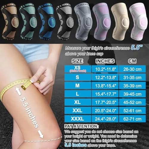 NEENCA Professional Knee Brace for Pain Relief | Medical Support with Patella Pad & Stabilizers, FSA/HSA Approved thumbnail 5