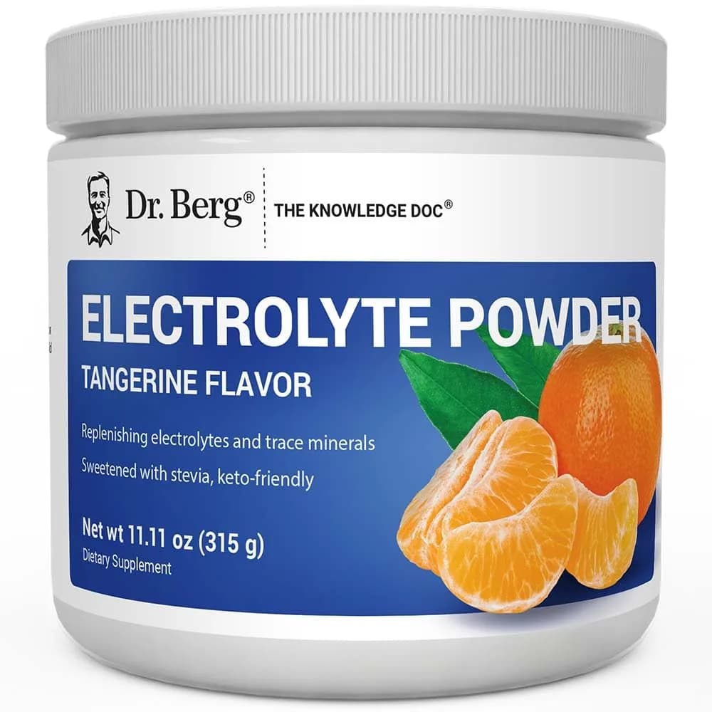 Dr. Berg Zero Sugar Hydration Keto Electrolyte Powder 10.29oz | Supports ketosis & hydration