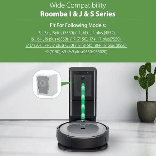 GOFWE Vacuum Bags for iRobot Roomba Series | 18 Pack, Compatible with i7, i8, j7, s9+ | Long-Lasting Dust Containment thumbnail 6