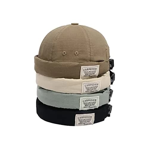 Croogo Rolled Brimless Docker Hat for Men | 56-60cm (22.04-23.62 inches) thumbnail 5