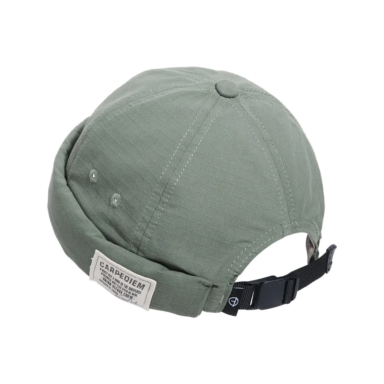 Croogo Sailor Watch Cap Rolled Cuff Beanie Hat - Black (56-60cm) — Gd43-green