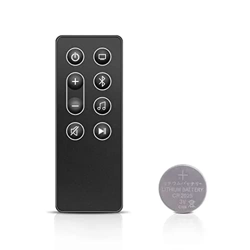 Geesio Remote Control for Bose Soundbar 300 | Infrared & App Pairing, Black thumbnail 1