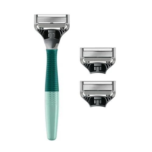 Harry's Original Shaving Kit for Men - Razor Handle & 3 German-Engineered Blades | Sage thumbnail 2