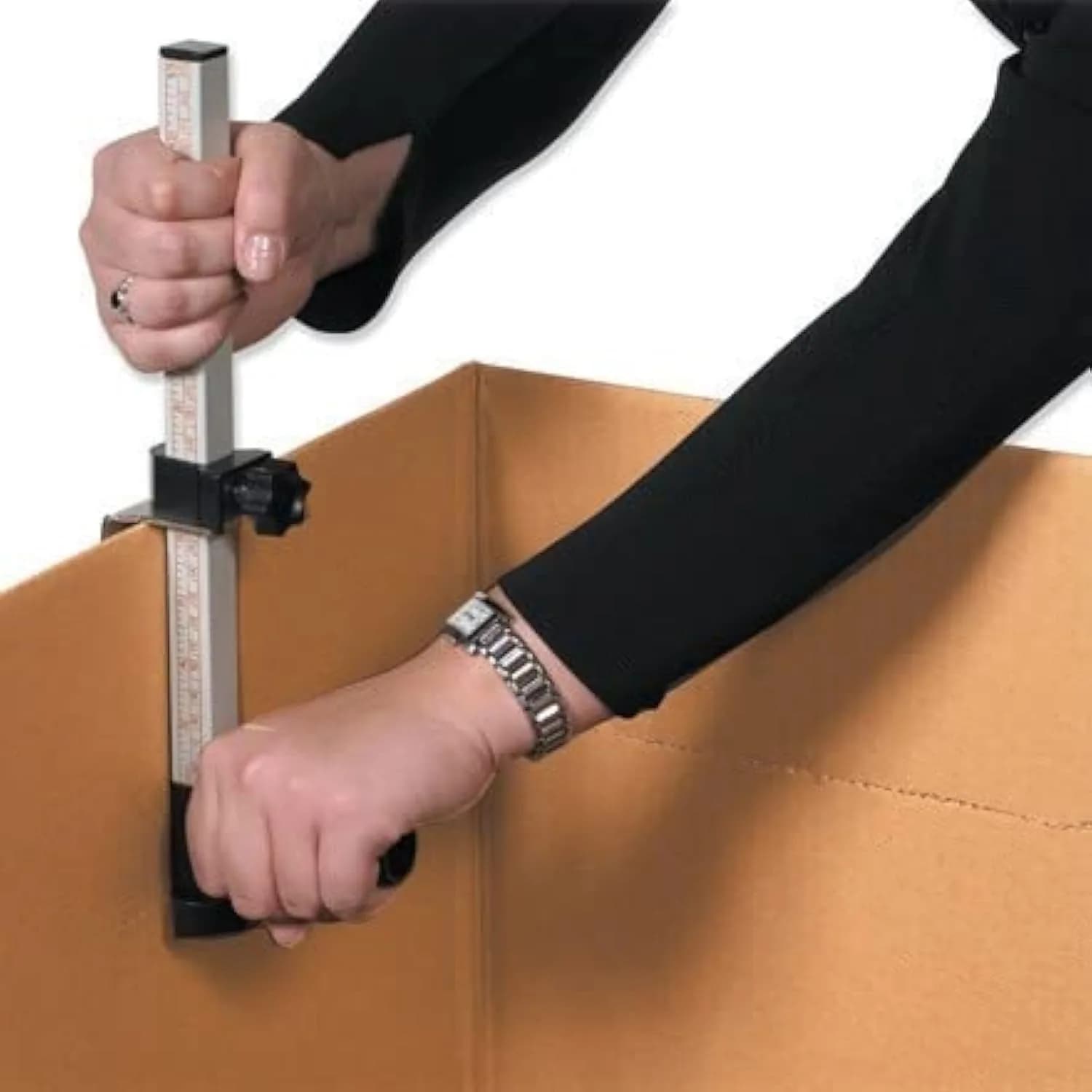 OMNI Factory Box Resizer Tool with Scoring Wheel 33cm (13 inches) | Customize Shipping Boxes - main product image