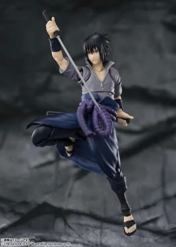 TAMASHII NATIONS Sasuke Uchiha Action Figure 15cm (5.9") | Naruto Shippuden Licensed Collectible thumbnail 6