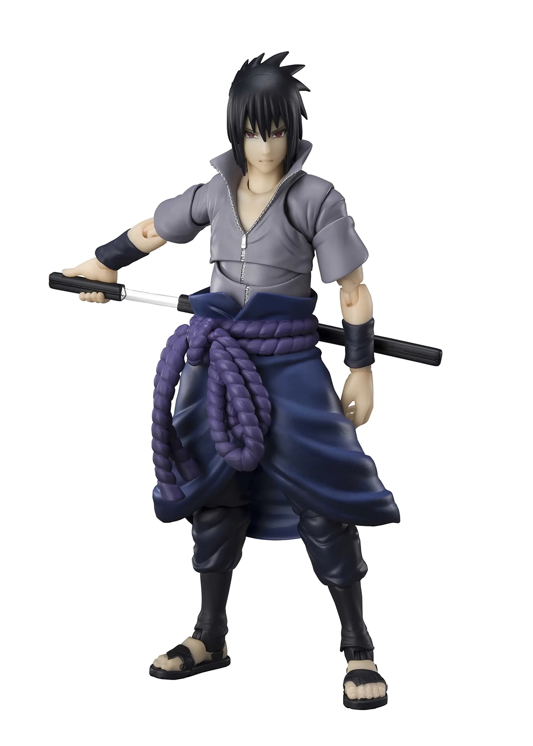 TAMASHII NATIONS Sasuke Uchiha Action Figure 15cm (5.9") | Naruto Shippuden Licensed Collectible - main product image