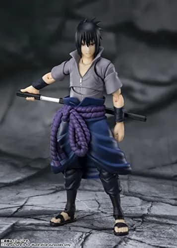 TAMASHII NATIONS Sasuke Uchiha Action Figure 15cm (5.9") | Naruto Shippuden Licensed Collectible thumbnail 2