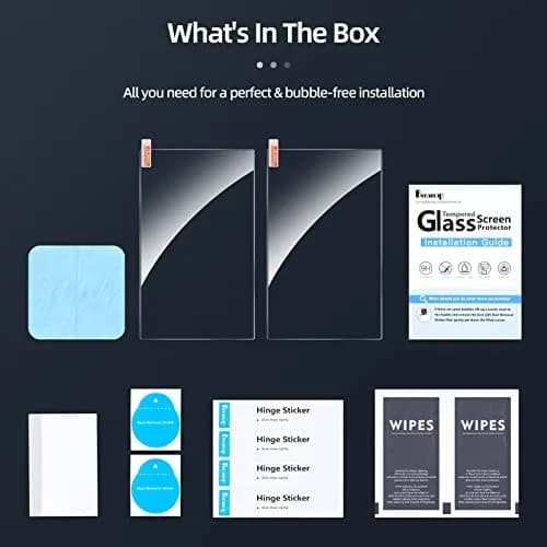 Benazcap Steam Deck Screen Protector 7 Inch | 9H Tempered Glass HD Clear Easy Install thumbnail 7