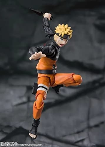 TAMASHII NATIONS Naruto Shippuden Naruto Uzumaki Action Figure 14 cm (5.5") | Authentic USA Import thumbnail 6