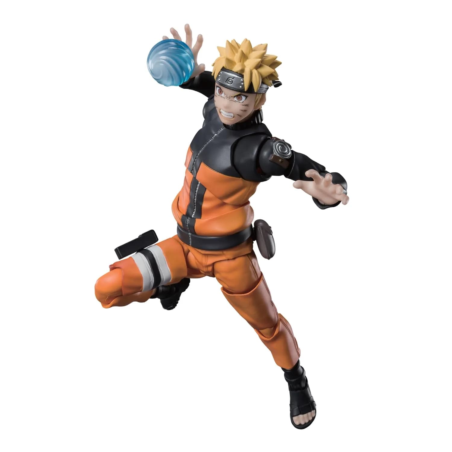 TAMASHII NATIONS Naruto Shippuden Naruto Uzumaki Action Figure 14 cm (5.5") | Authentic USA Import - main product image