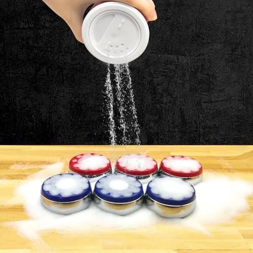 ZGDQ Shuffleboard Powder Set | 2 Cans 14oz & Mini Broom for Table Games thumbnail 5