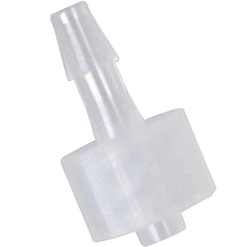 MEETOOT 10pcs Luer-to-Barb Adapter Male Luer with Lock Ring 1/8" Hose Barb Screw for Laboratory & Food Machinery thumbnail 1