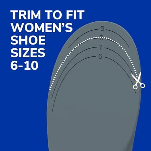 Dr. Scholl's Stability Support Insoles for Women, Size 6-10 (170g / 5.9oz) | Arch Support thumbnail 7
