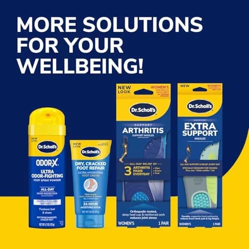 Dr. Scholl's Stability Support Insoles for Women, Size 6-10 (170g / 5.9oz) | Arch Support thumbnail 8
