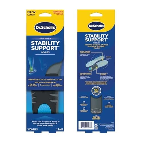 Dr. Scholl's Stability Support Insoles for Women, Size 6-10 (170g / 5.9oz) | Arch Support thumbnail 9