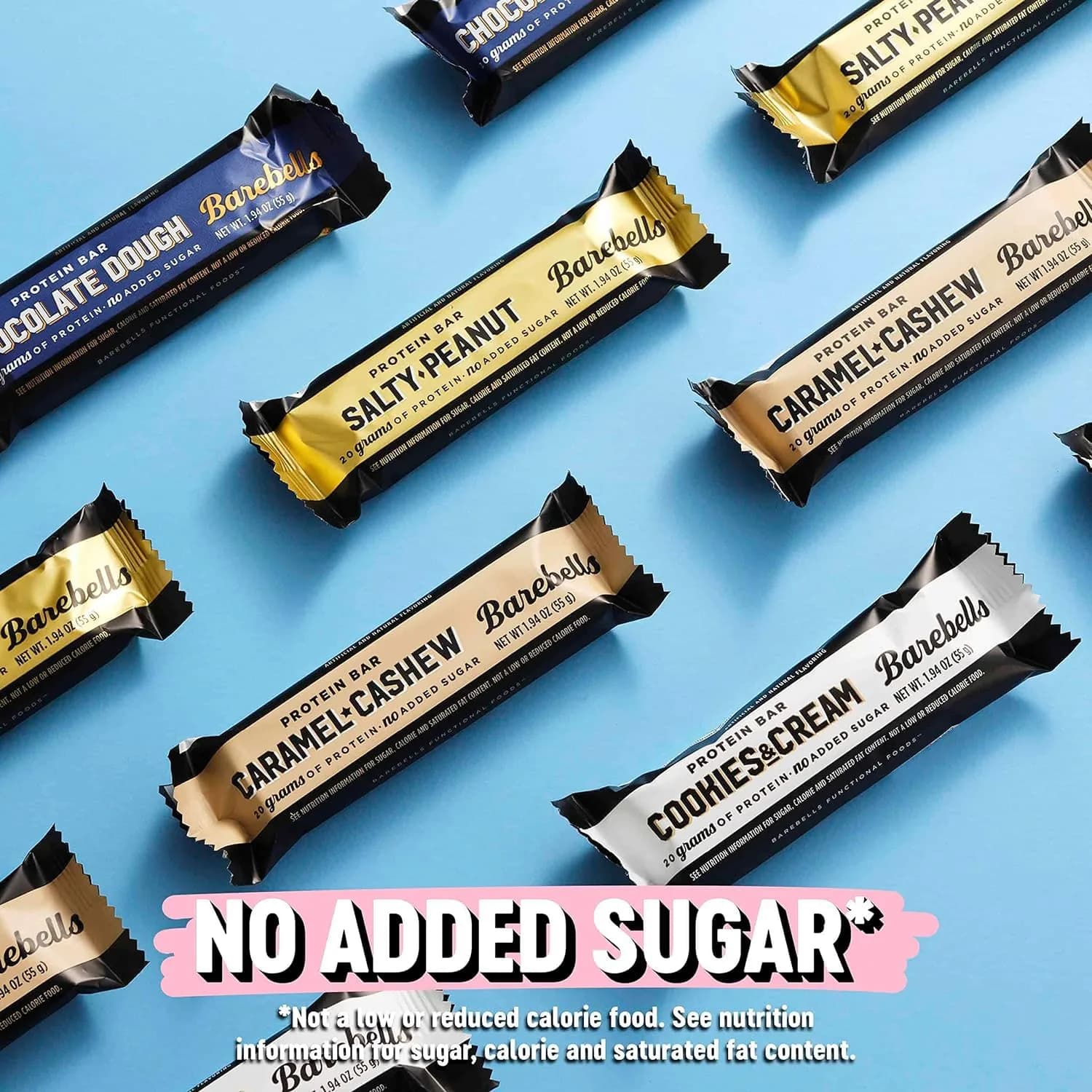 BAREBELLS Protein Bars Variety Pack 12 Count 1.9oz | High Protein Snacks thumbnail 3