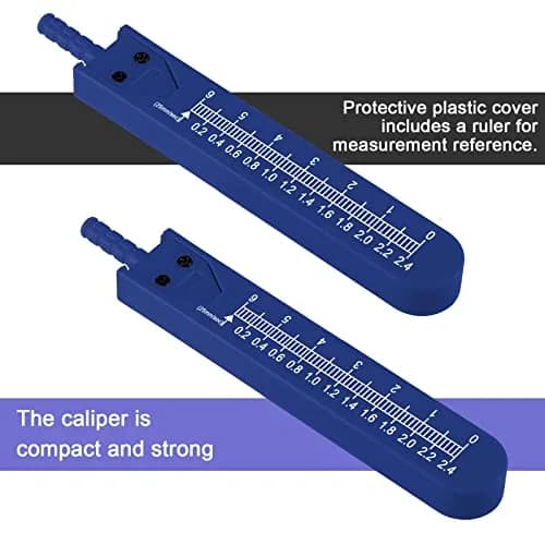 Frienda Blue EKG Calipers with Ruler | 18 cm (7.05 Inch) Stainless Steel Medical Tool thumbnail 4