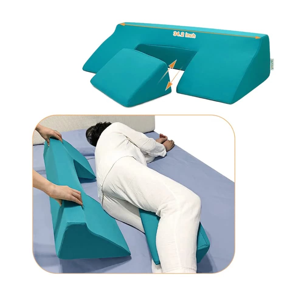 Mistuki Detachable Wedge Pillow for Side Sleepers & Bedridden Patients 86.4cm (34.2 inches) | Prevents Bedsores & Pressure Ulcers - main product image