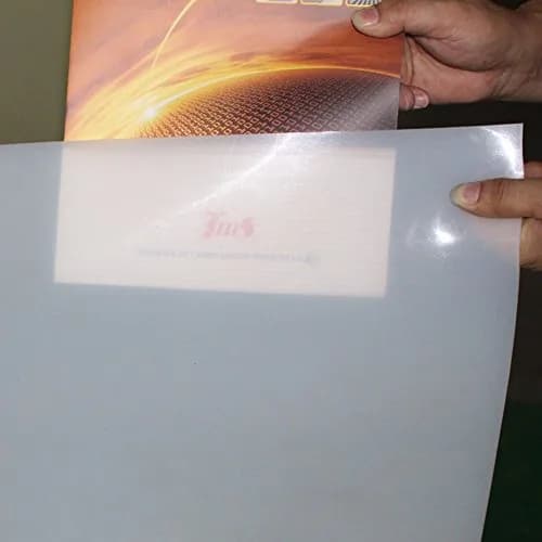 LMS Translucent Silicone Rubber Sheet 1mm (0.039") x 305mm (12") x 305mm (12") | High Temp & Ozone Resistant thumbnail 3