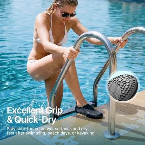 ATHMILE Quick-Dry Water Shoes for Women & Men | 25.5cm (10 Women/8.5 Men) thumbnail 5