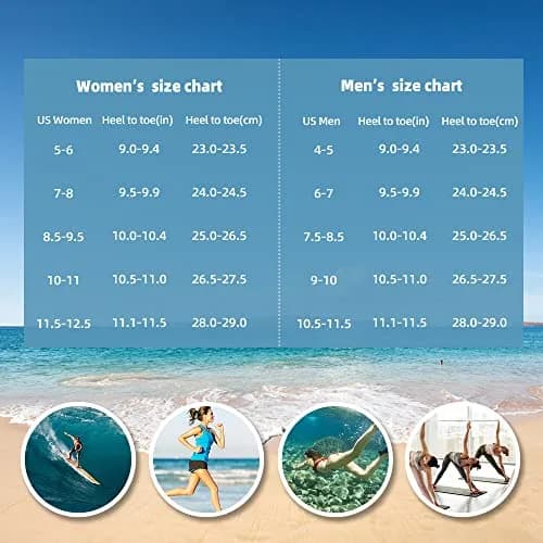 ATHMILE Quick-Dry Water Shoes for Women & Men | 25.5cm (10 Women/8.5 Men) thumbnail 7