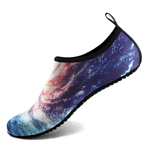 ATHMILE Water Shoes for Women & Men - Quick Dry Aqua Socks with Non-Slip Sole (US Women 11.5-12.5/Men 10.5-11.5) thumbnail 1