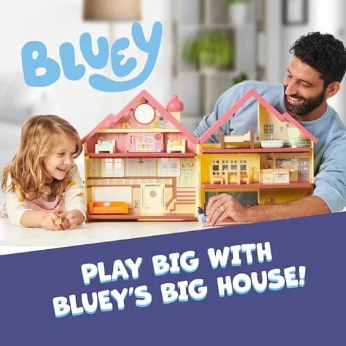 Bluey XL House Playset with Lights, Sounds & Dance Floor | Interactive Toy for Kids Ages 3+ thumbnail 2