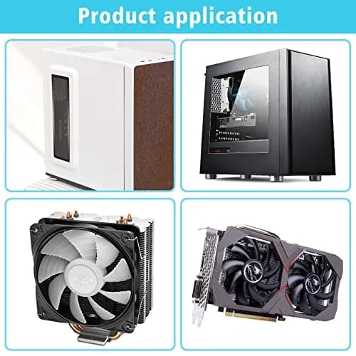 YSSHUI Magnetic PC Case Dust Mesh Filter 360x120mm (2 Pack) | Keeps PC Clean & Cool thumbnail 7