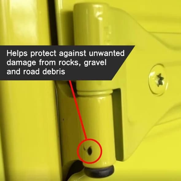 Rock Stopperz Door Hinge Protection Kit - Compatible with Jeep Wrangler JL/JLU/Gladiator - 2 or 4 Door (2019-2026) | Protects Paint & Hinges thumbnail 4