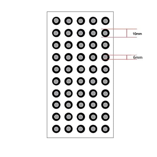 LEDGM 3D Scanning Marker 6.0 mm Inner Diameter | High Reflective Tracking Dots for 3D Scanners (200-Pack) thumbnail 2