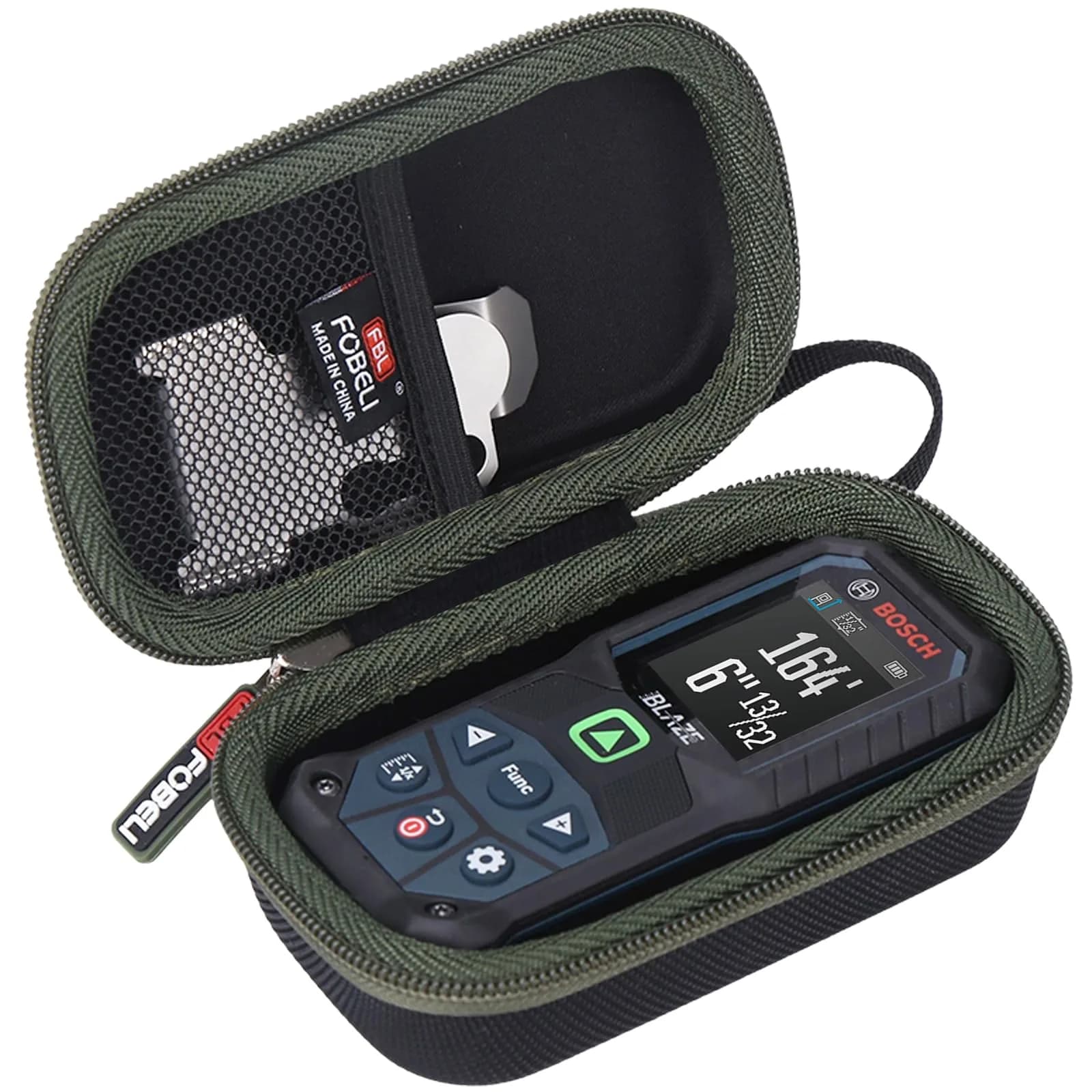 FBLFOBELI Hard Case for BOSCH GLM165-25G GLM165-27CGL Laser Measure | Shockproof & Water-Resistant - main product image